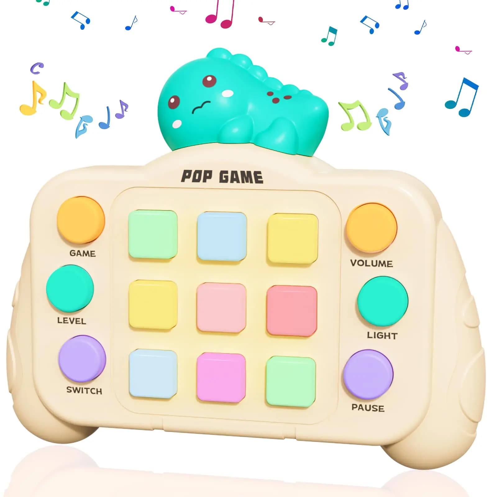 Giocattoli elettronici aggiornati per Console di gioco a spinta rapida con luce Pop per bambini macchina da gioco interattiva per giocattoli antistress per adulti