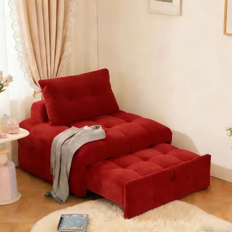 Folding sofa bed integrated dual-purpose small apartment living room balcony multi-functional telescopic bed sheet double