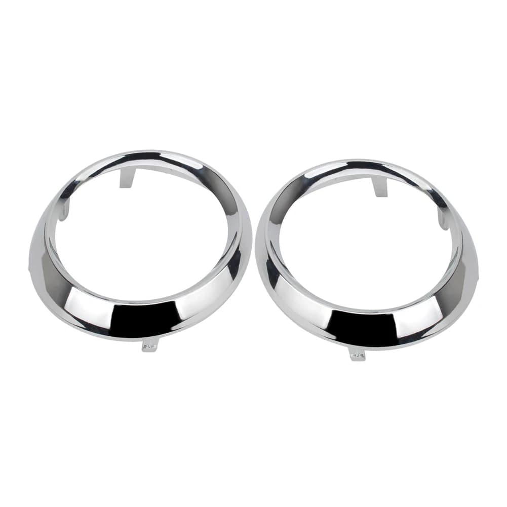 Bumper Fog Ring Fog Light Bezel Direct Replacement Plastic Construction Easy Installation For Auto Restoration
