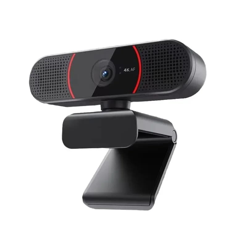 USB desktop/laptop webcam with automatic focus 4K Image sensor 8 megapixel to teach live meetings and home use