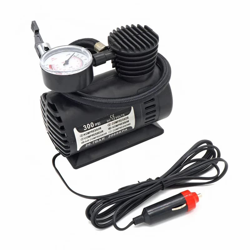 12V 300psi compressore d'aria portatile per Auto pompa di gonfiaggio per pneumatici accessori Auto universali strumento di riparazione per Auto pneumatici per biciclette palla