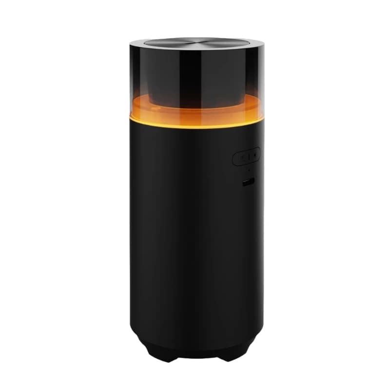 37JE Tiny USB Humidifier For Cars And Desks With Quiet Operation And Auto Shut Off