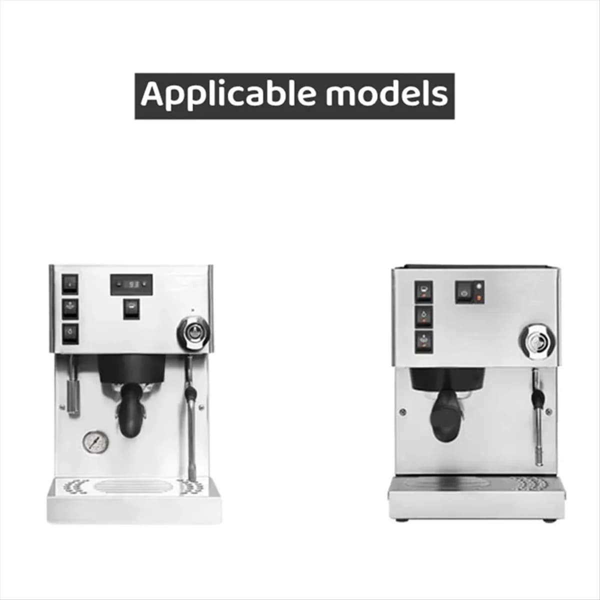 N-MEOF Per macchina da caffè espresso Rancilio Silvia/Silvia ProX Ugello vapore a 4 fori con apertura da 1,0 mm