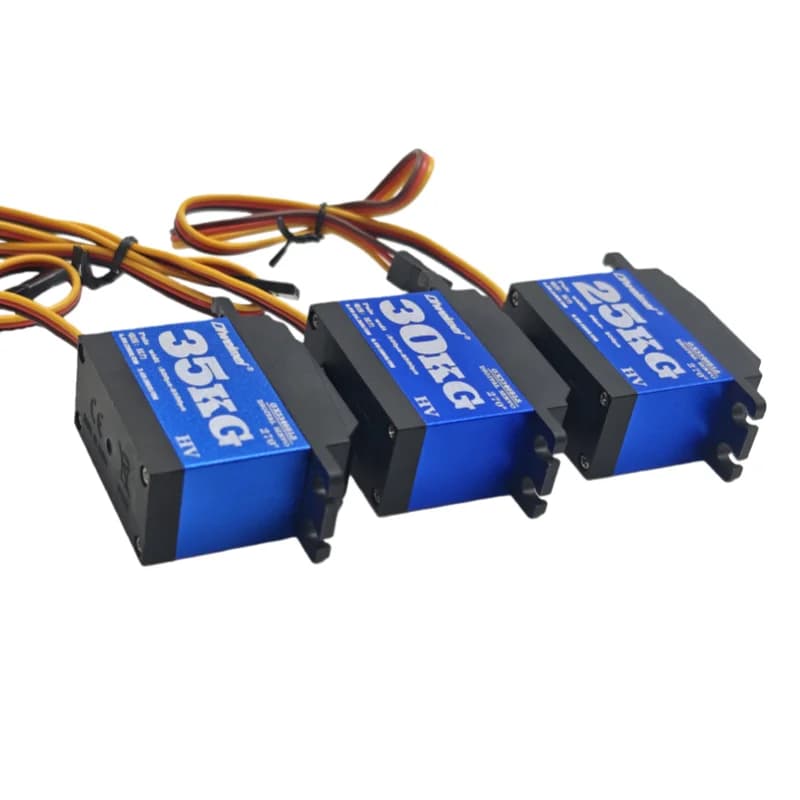 Servomotori da 30kg e 35kg 180 ° Servo Digitale a 270 Gradi con Coppia Elevata e Ingranaggi Metallici per Auto RC e Camion DLweimei