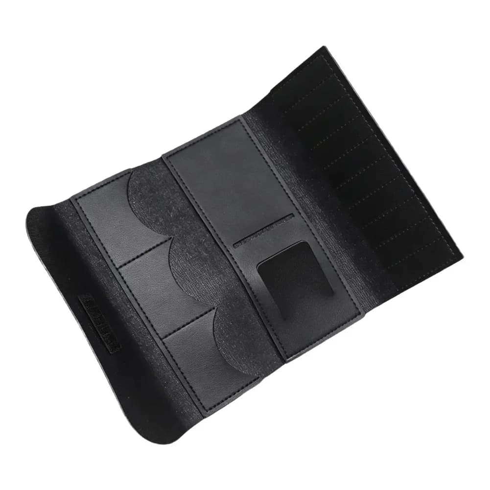 PU leather darts case with tailored pockets for tips and shafts organized storage for replacement parts practice and travel