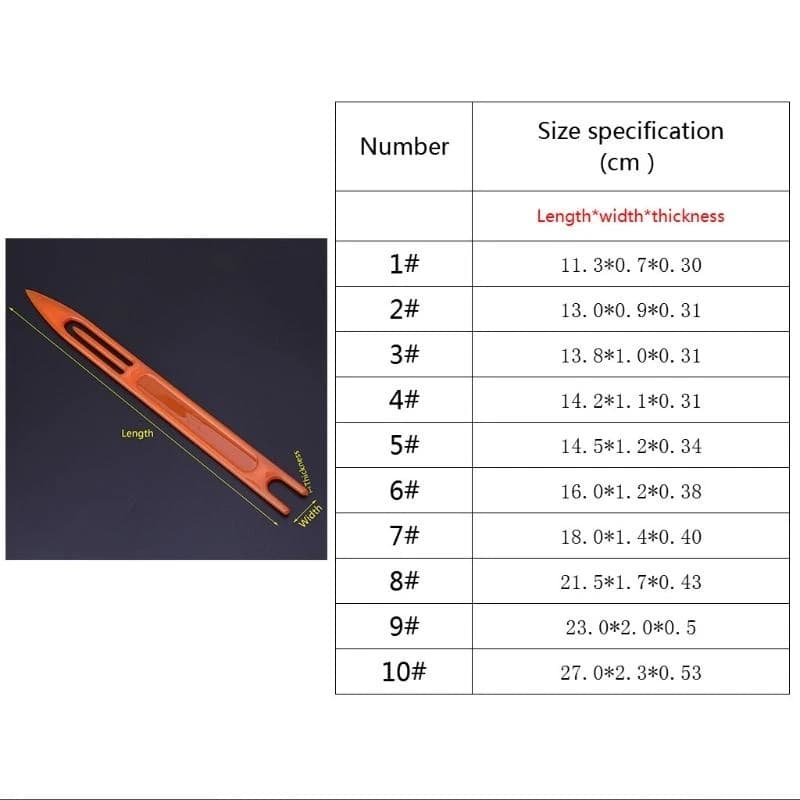 652D Needle Fishing Net Accessories Fishing Net Needle Repair Net Line Tool Shuttles
