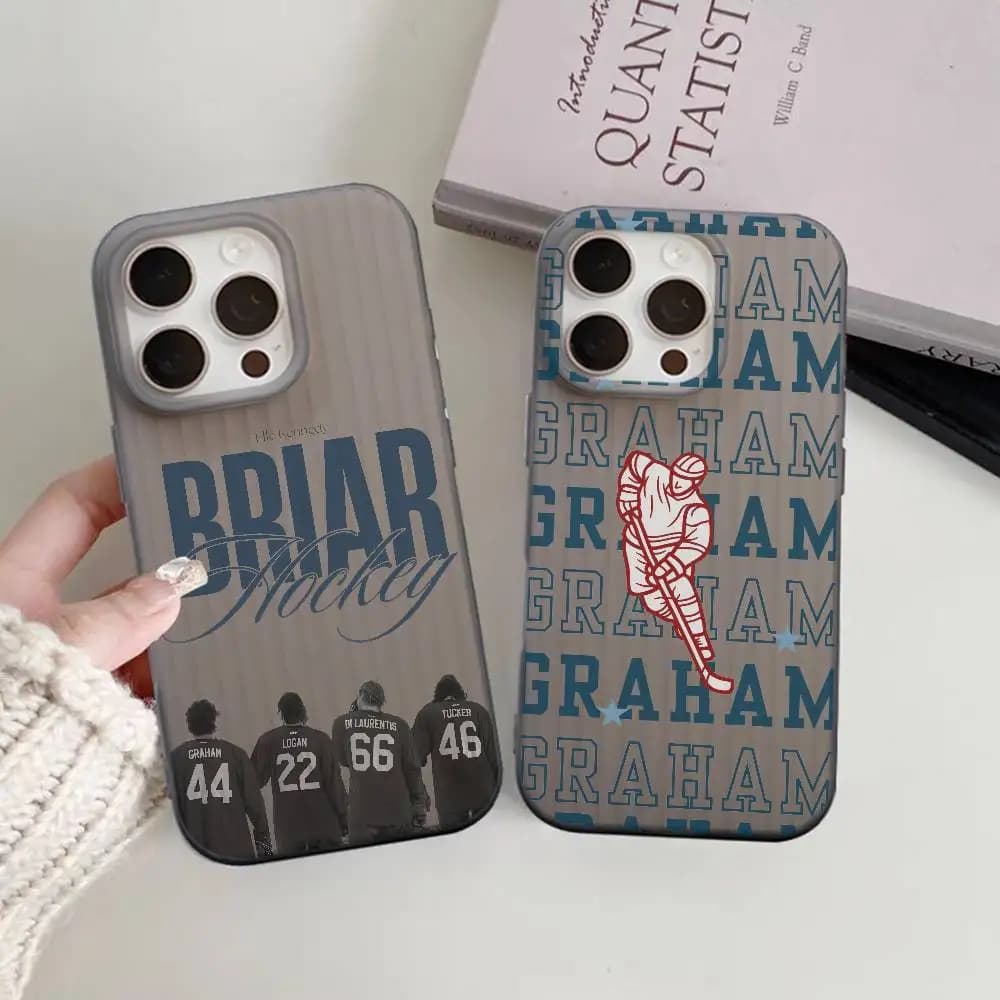TV Offs C-Campus Phone Case For iPhone 17 16 15 14 13 12 11 Pro Max Plus Corrugated Bumper Back Cover Shell