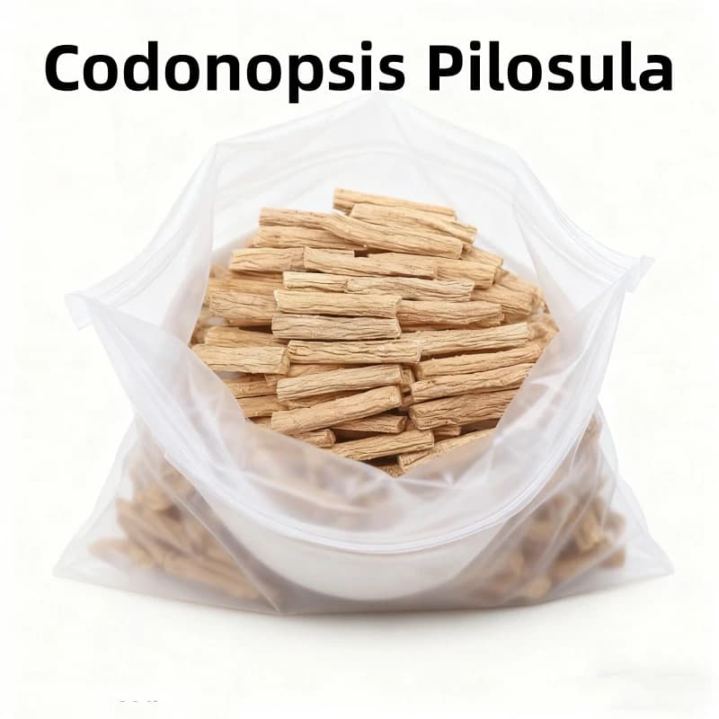 25g-800g Top Natural Codonopsis Stick Essiccato Dang Shen Incenso sfuso per la bellezza Salute Sapone Candela Profumo Fare