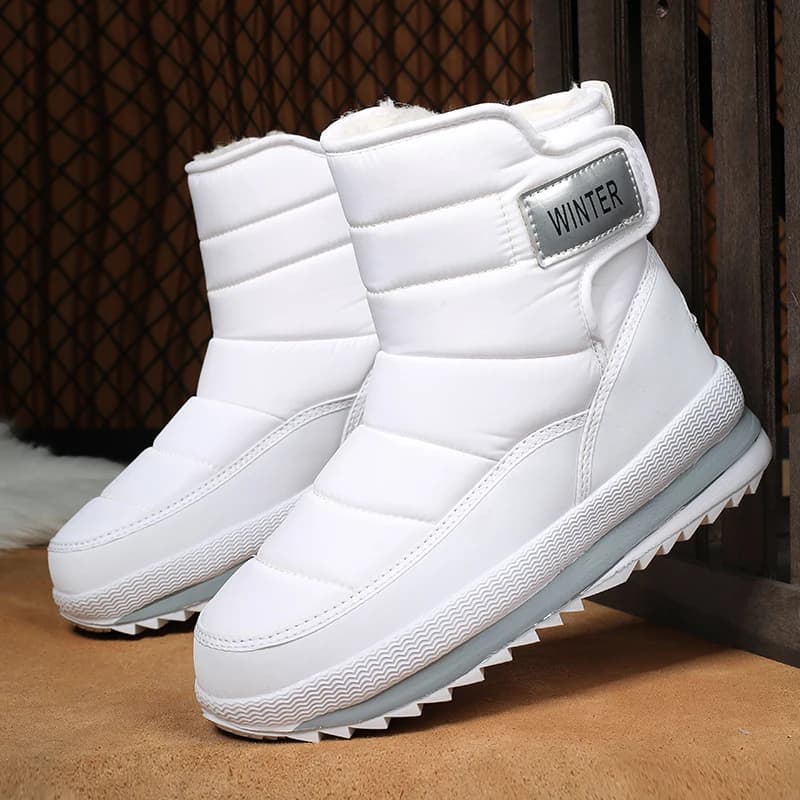 Stivali da Neve Uomo Nuovi Taglie Grandi Scarpe in Cotone per Uomo Caldi e Felpati Stivali Casual Antiscivolo in Cotone Zapatos 2026