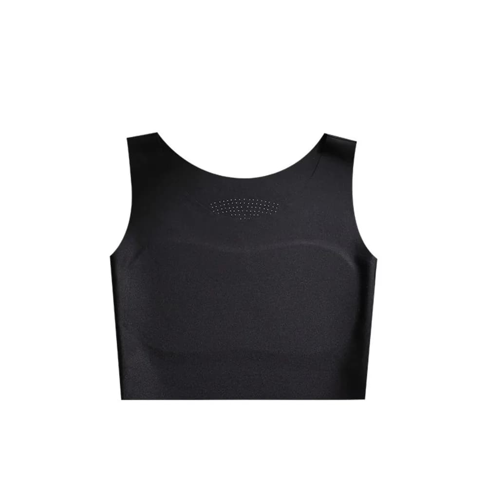 Basic Ice Silk Wireless Bra Ultra-thin U Neck Underwear for Women Slim Lingerie Girls Seamless Bra Sport