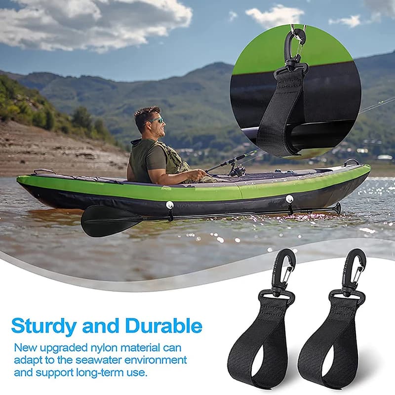 New Double Pack Kayak Paddle Magic Buckle Strap Clip For SUP Paddle Board Inflatable Paddle Outdoor Rowing Surf Boat Buckle
