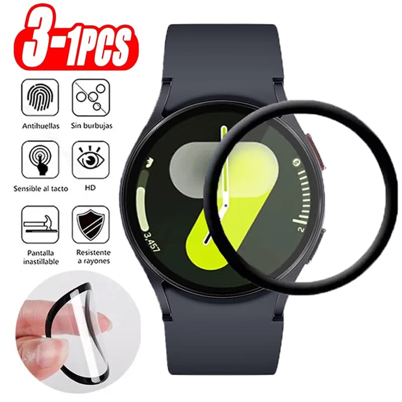 Screen Protective Film for Samsung Galaxy Watch 7/6/5/4 40MM 44MM smart watch accessories Protective Cover for Samsung Watch 7 HD Film