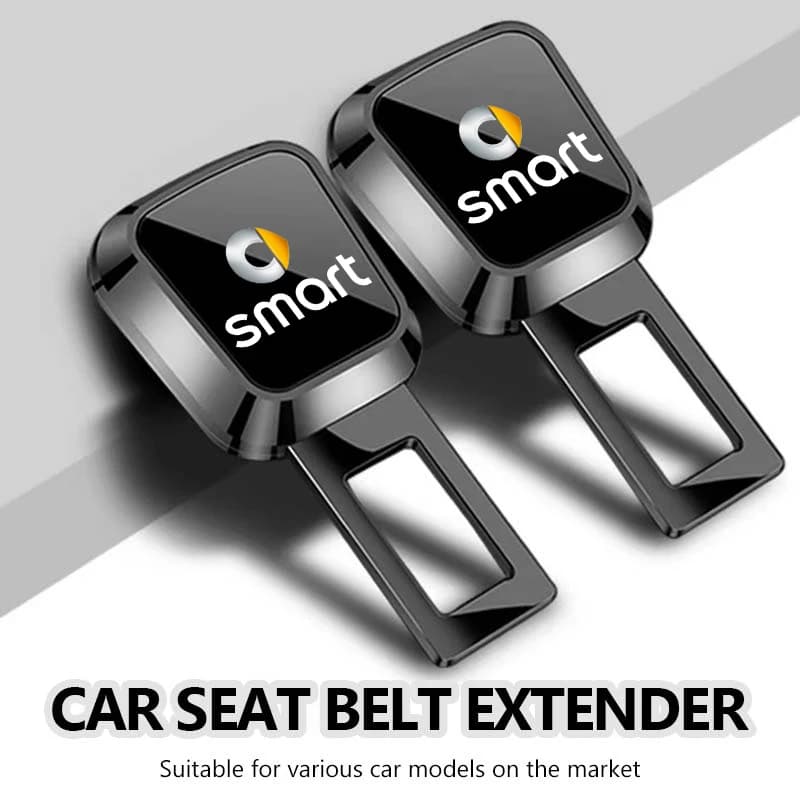 Car Seat Belt Extender Metal Safety Belt Plug Buckle Clip For Smart Forspeed Forjeremy Escooter Roadster Prix Fortwo
