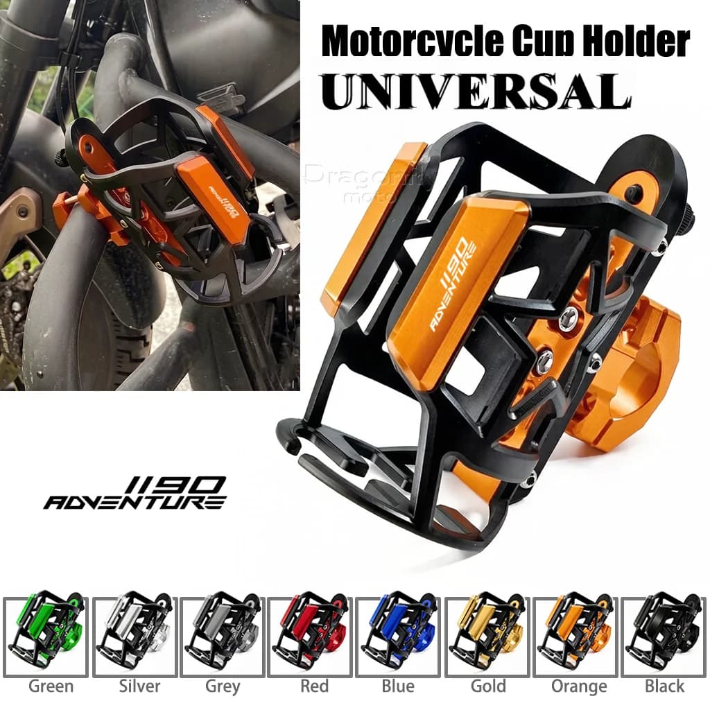 Portabicchieri per KTM 1290 390 790 890 990 1050 1090 1190 Super Adventure, supporto per bottiglia d'acqua e bevande per moto