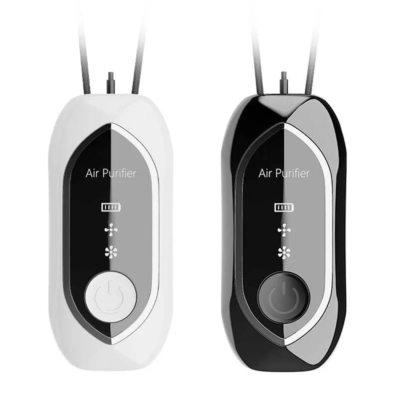 Purificatore d'Aria Indossabile a Collana ad Alta Efficienza, Risparmio Energetico, Ioni Negativi, Lunga Durata, Depuratore d'Aria Personale Portatile