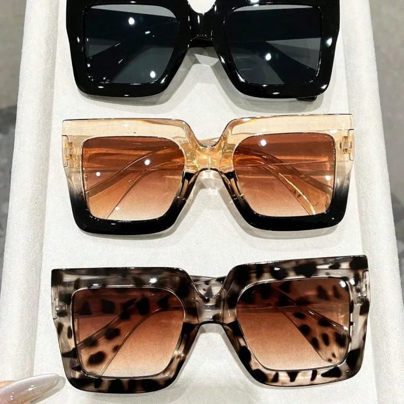 Nuovi occhiali da sole alla moda per uomo e donna, occhiali da sole europei e americani di alta gamma, semplici e versatili, occhiali anti-UV