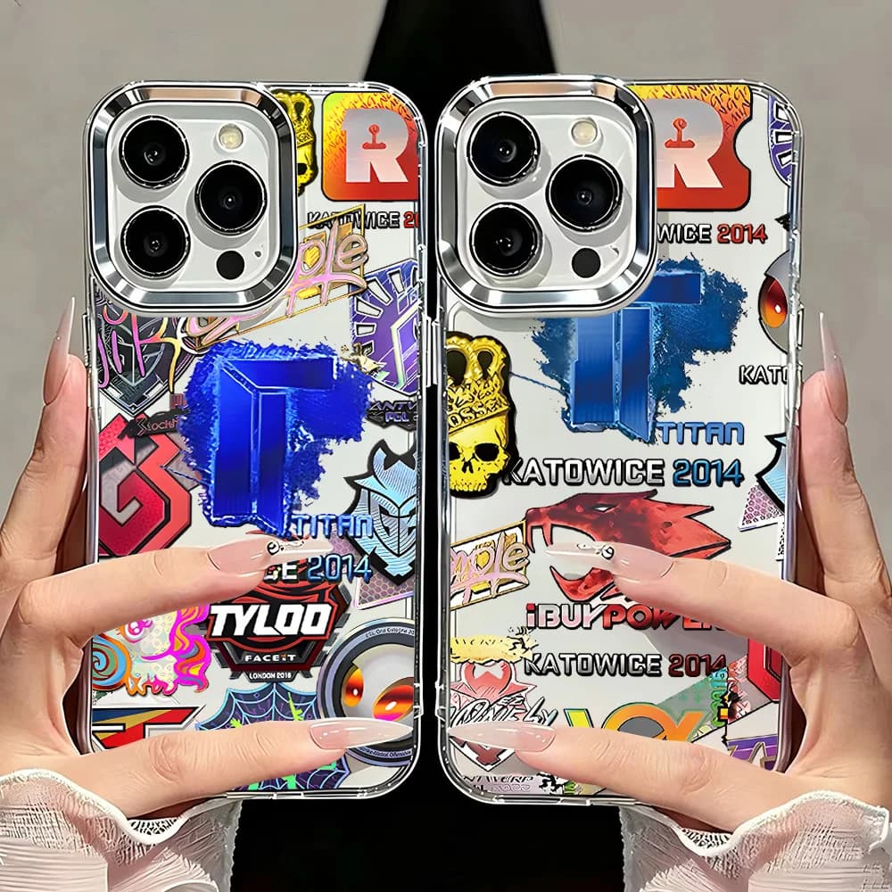 Hot Fashion Game CS Clear GO Phone Case For iPhone 17e 17 16e 16 15 14 13 12 11 mini Pro Max Air Plus Transparent Soft Cover