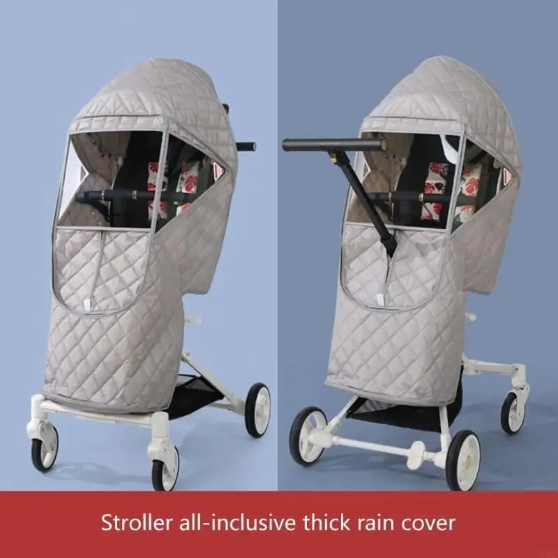 A5YC Copertura antipioggia leggera Copertura antipioggia versatile facile da installare da trasportare per passeggini