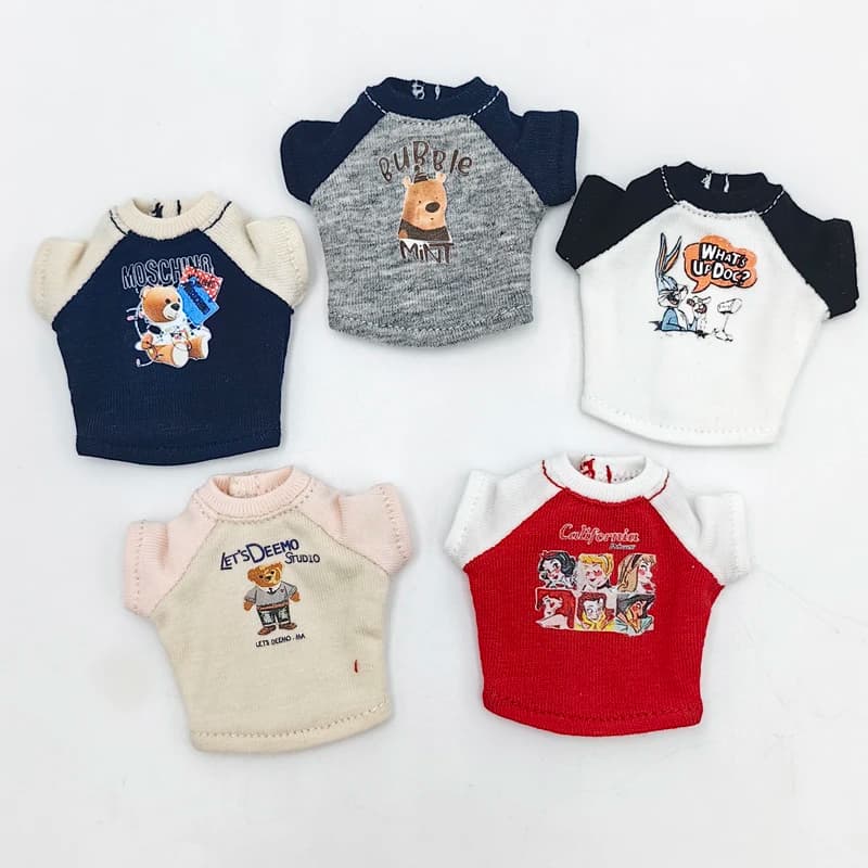 Fit Blythe Doll Outfit Shirt Coat for Ob24 Ob22 Azone Doll Clothes Jacket Blouse