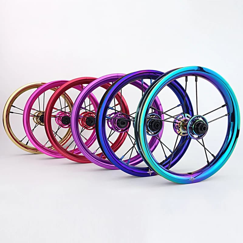 GIPSY G-SIX Set di ruote per bici per bambini da 12 pollici Ruota per bicicletta da equilibrio