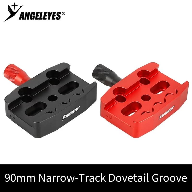 1PC Angeleyes 90mm Quick-Release Dovetail Slot, 75-Degree 44mm Narrow Rail Clamp Slot Astronomical Telescope Accessories