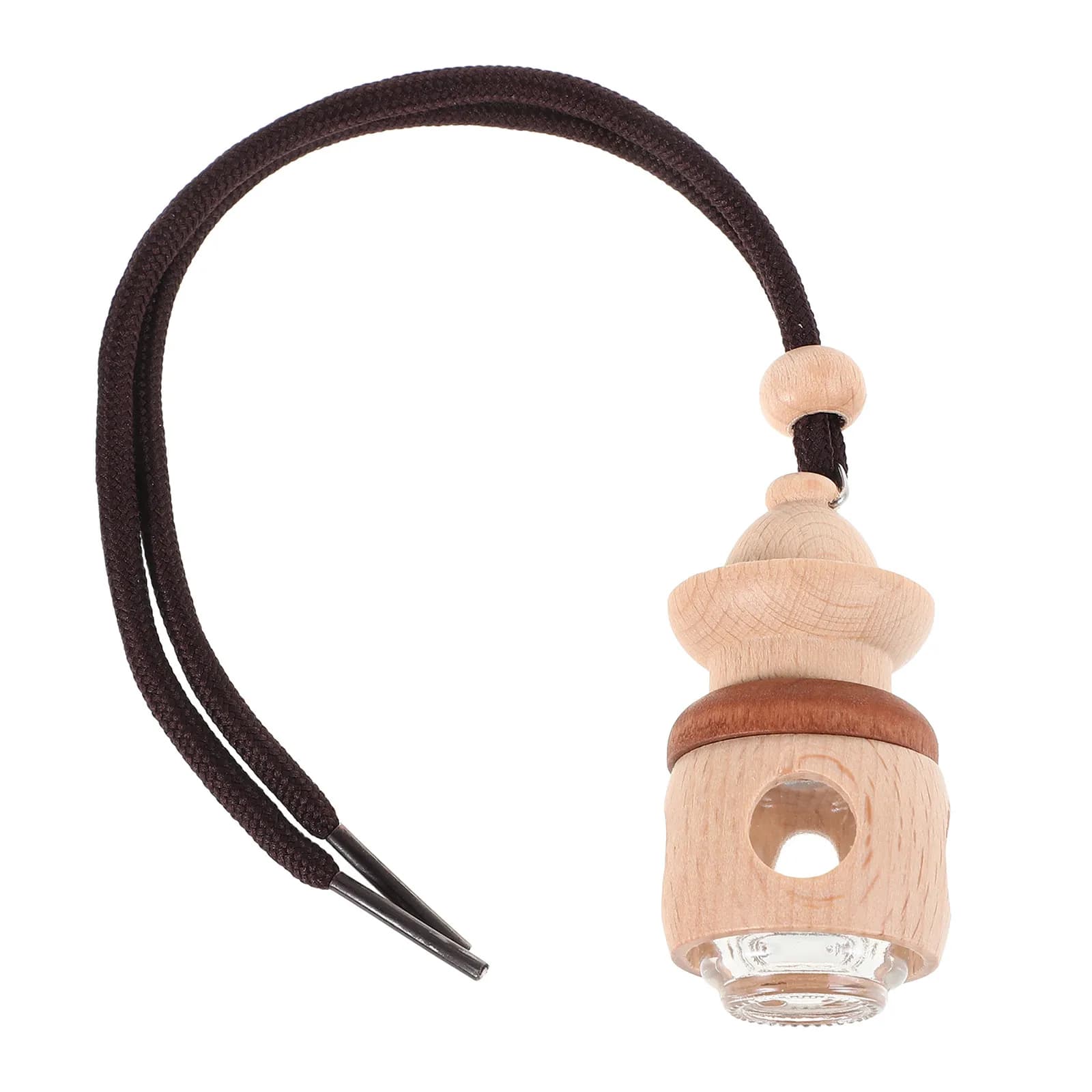 Diffusore di Oli Essenziali per Auto in Legno, Ricaricabile, Deodorante per Auto da Appendere, Ciondolo Creativo per Specchietto Retrovisore, Decorazione Aromaterapica