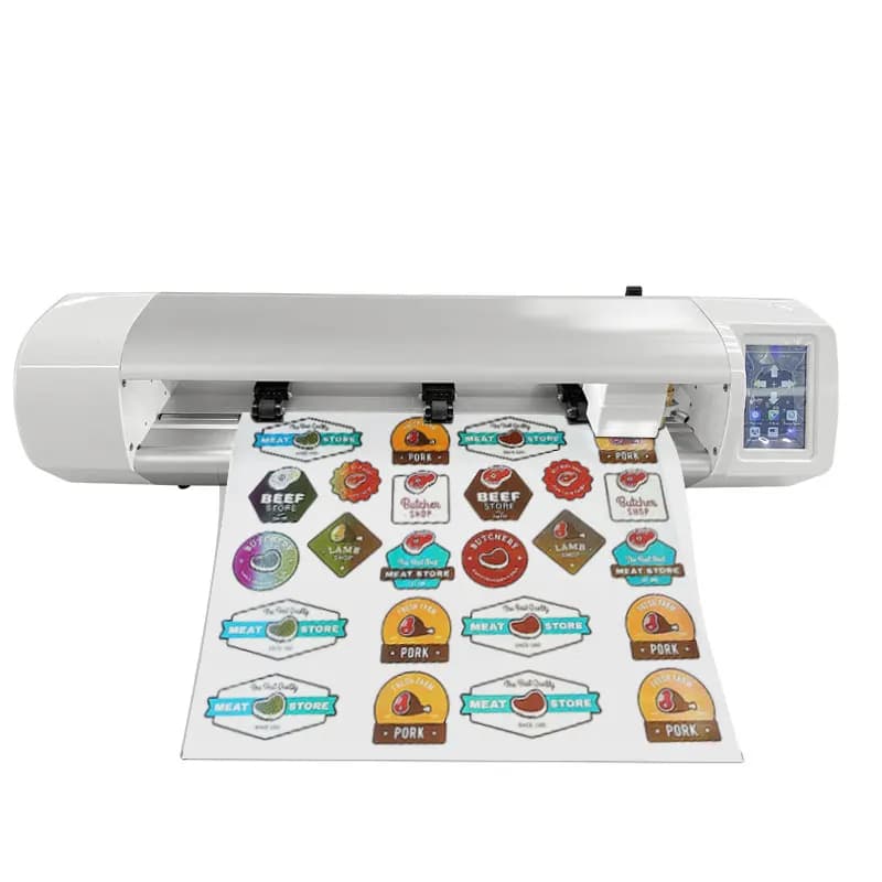 Automatic Mini Vinyl Sticker Cutter Machine Graph Plotter with Camera Cutting Mini Vinyl Knife Plotter Cut De Corte