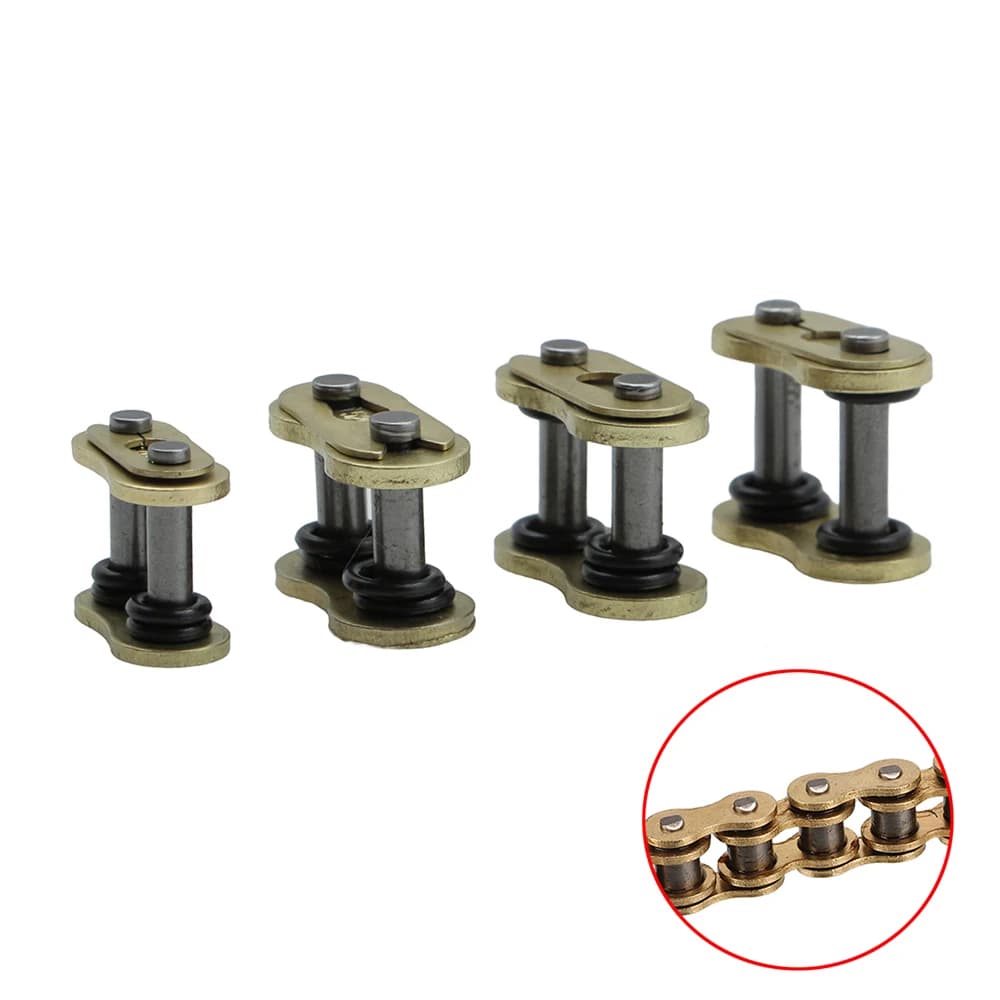 Motorcycle 428/520/525/530HO Chain Buckle Ring Link Heavy Chain Connecting Connector Master Joint Link With O-Ring Chain Lock