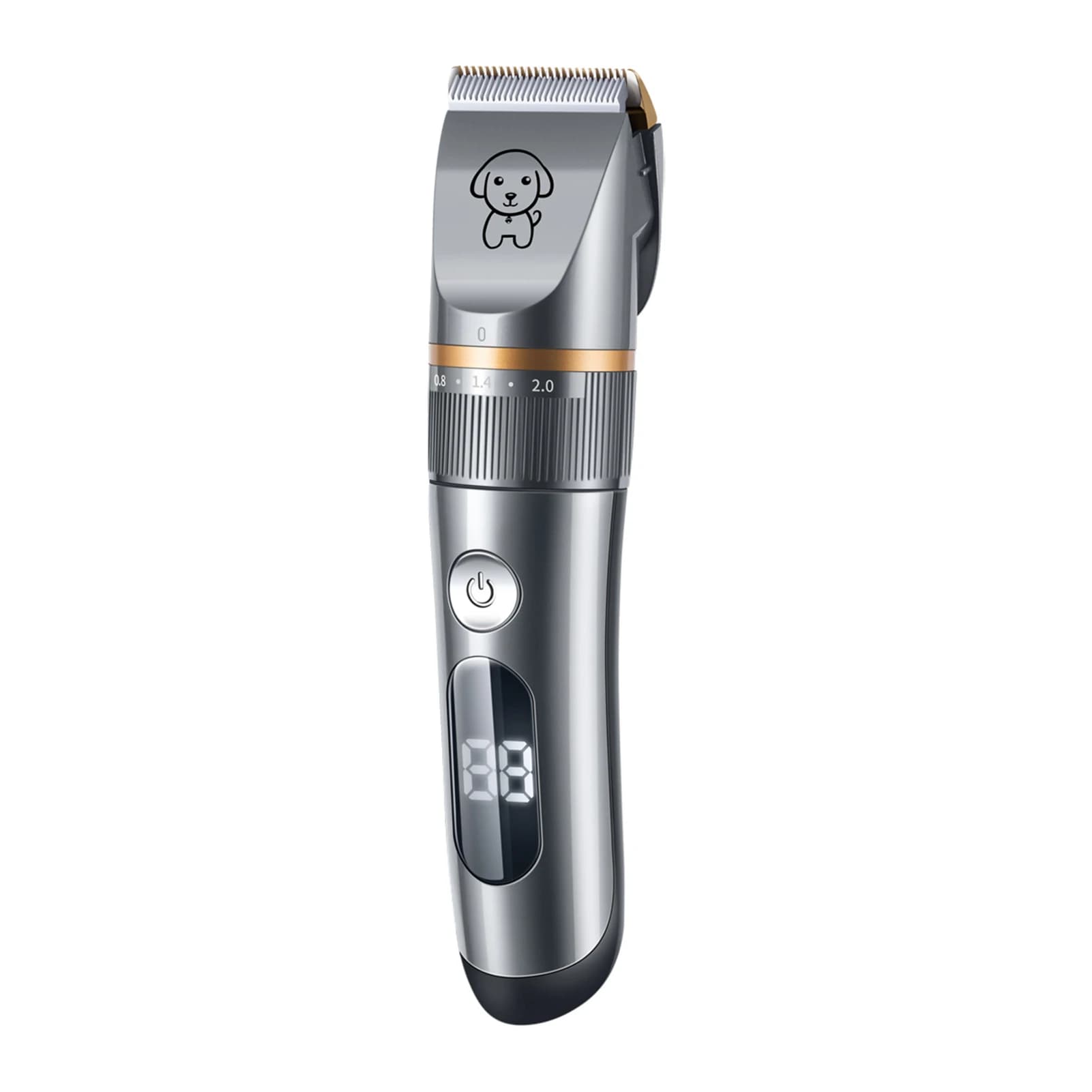 Pet Hair Trimmer Quiet Cat Clippers Grooming Kit with Comb 5 Speed Cat Shavers for Matted Long Hair