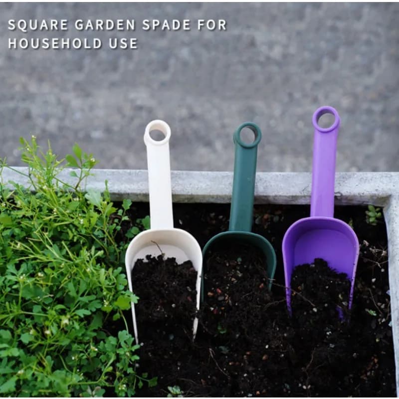 Garden Scoop Multi-Function Pp Plastic Soil Shovel Spoons Handy Scoop For Soil Compost Planting Re-Potting Digging Garden Tools