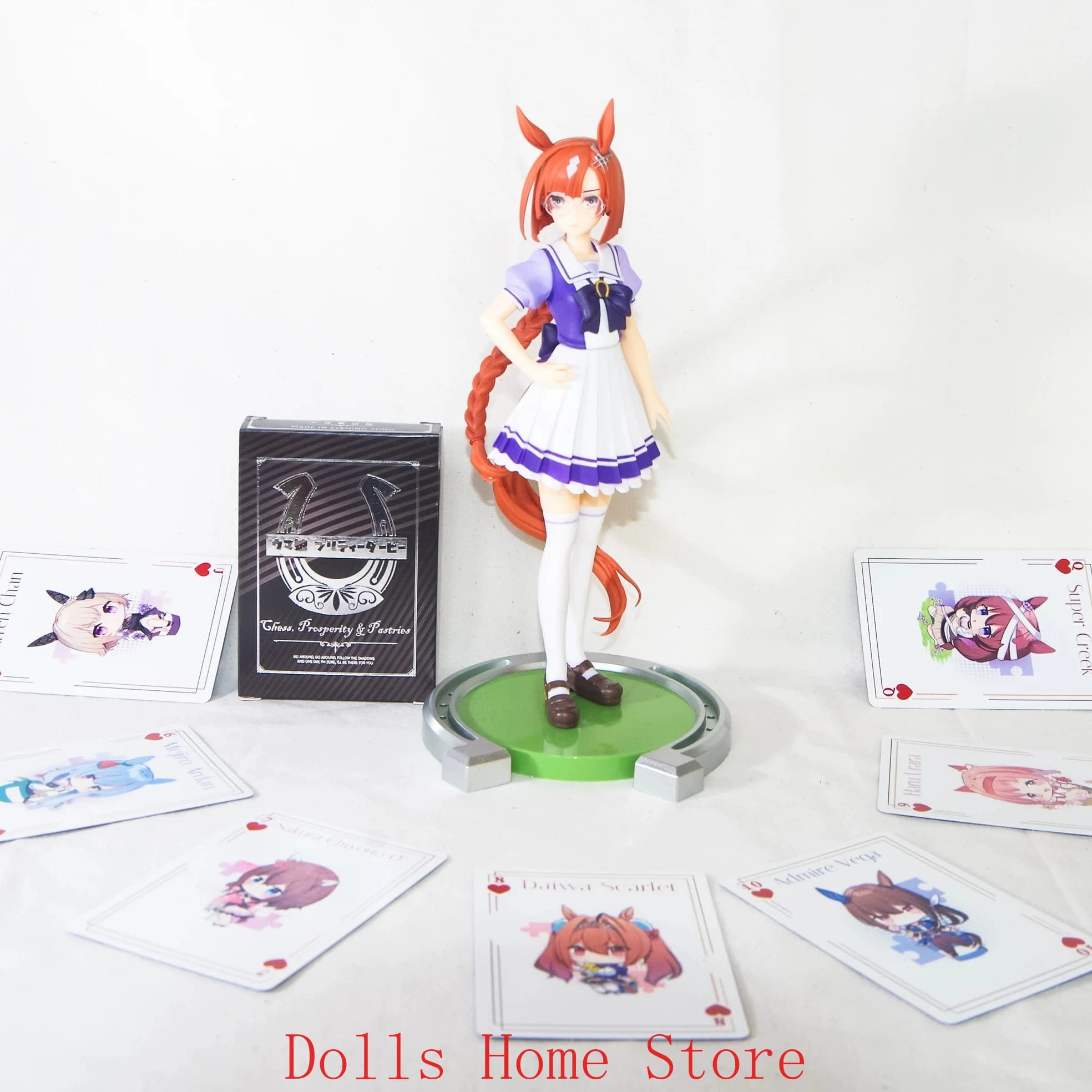 Anime Uma Musume Pretty Derby ‌ Carte da Gioco Giapponesi in Carta con Temi Cartoon, Gioco da Tavolo, Collezione Creativa, Regalo per Cosplay