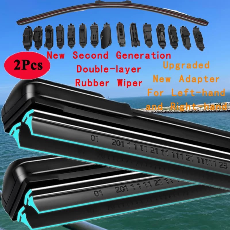 For Peugeot 807 Citroen C8 2002~2010 Eurovans Cleaning Windshield Windscreen Brushes Accessories Washer Car Front Wiper Blades