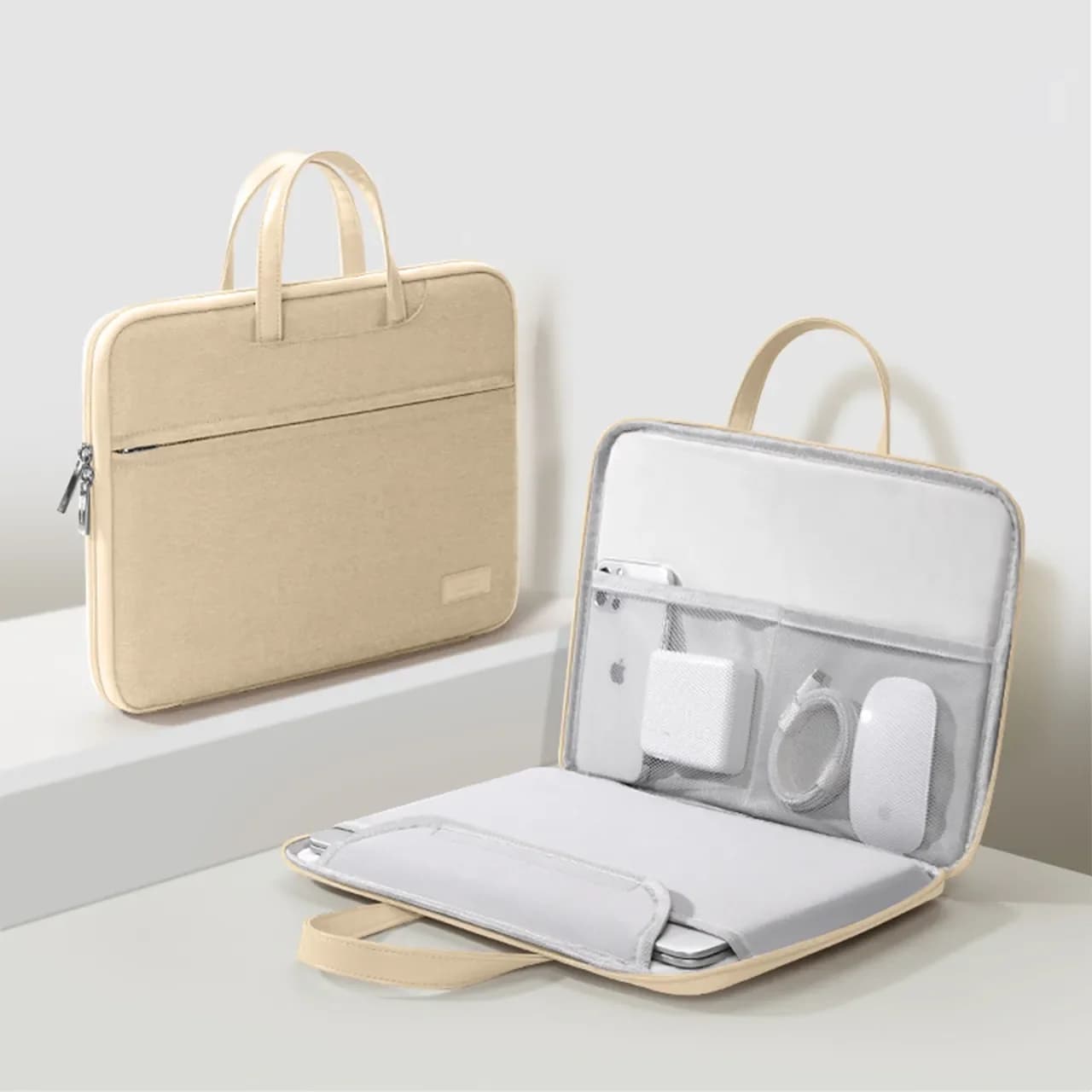 Borsa per Laptop 13.3 14 15 15.6 pollici Cover per MacBook Air Pro Xiaomi Huawei ASUS Notebook Case uomo donna borsa portatile valigetta