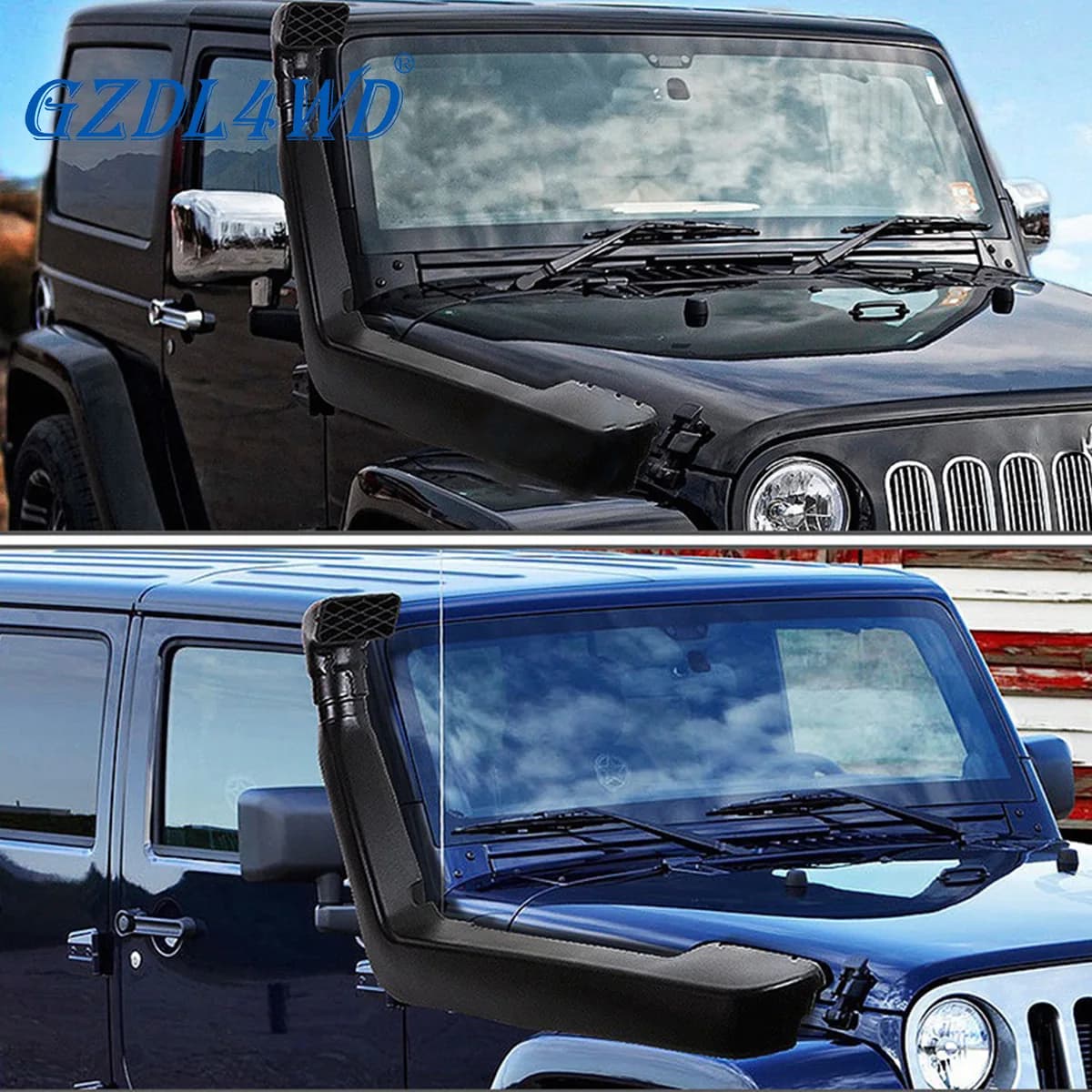 Factory Air Suction Mouth Kit for Wrangler jk 2008- 2018