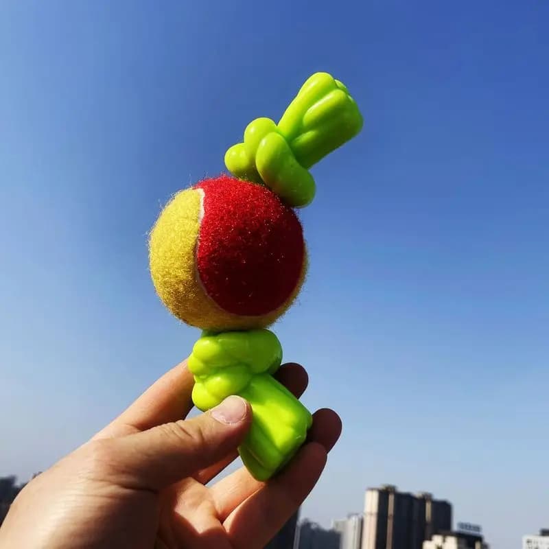 Pet toys, durable rubber toys, knot toys, tennis ball toys for large dogs