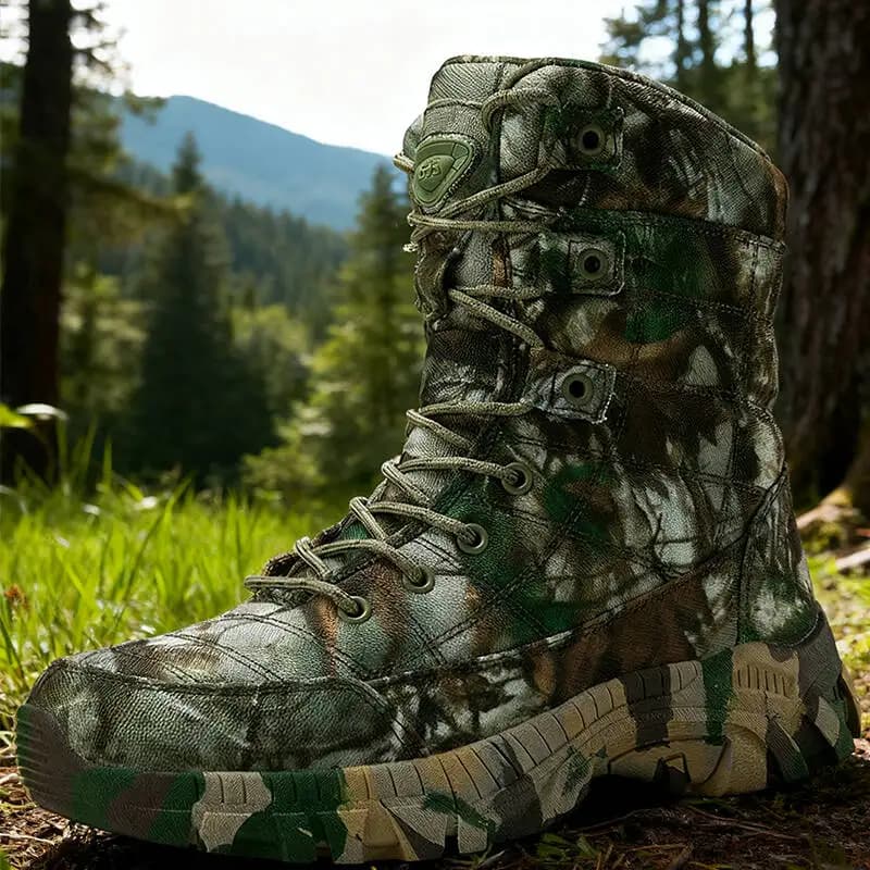 Men's Boots, Outdoor Boots, Trekking Boots, Men's Sports Shoes With Thick Sole, Jungle Trekking High Quality Size 39-47