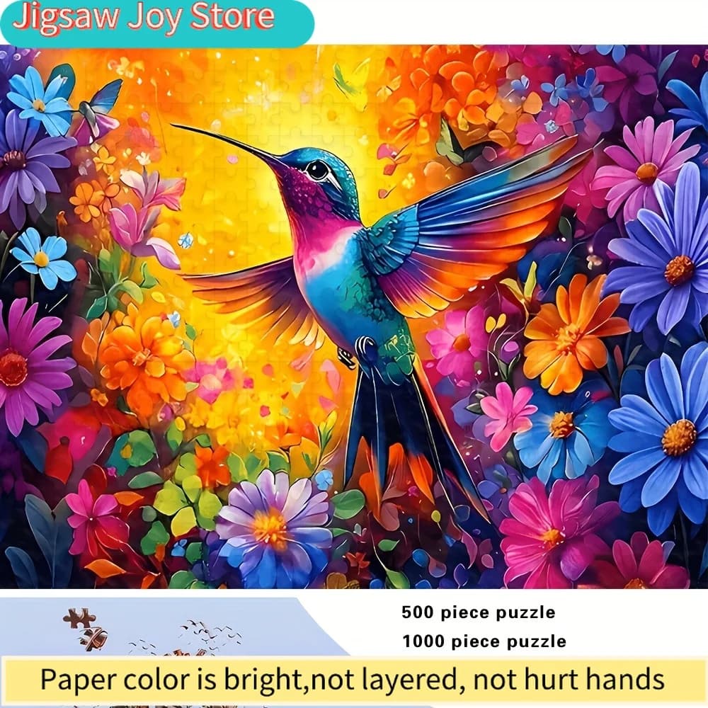 Un puzzle per adulti da 500/1000 pezzi, di alta qualità, un divertente gioco per tutta la famiglia per alleviare lo stress, perfetto per compleanni, Natale, Halloween, An