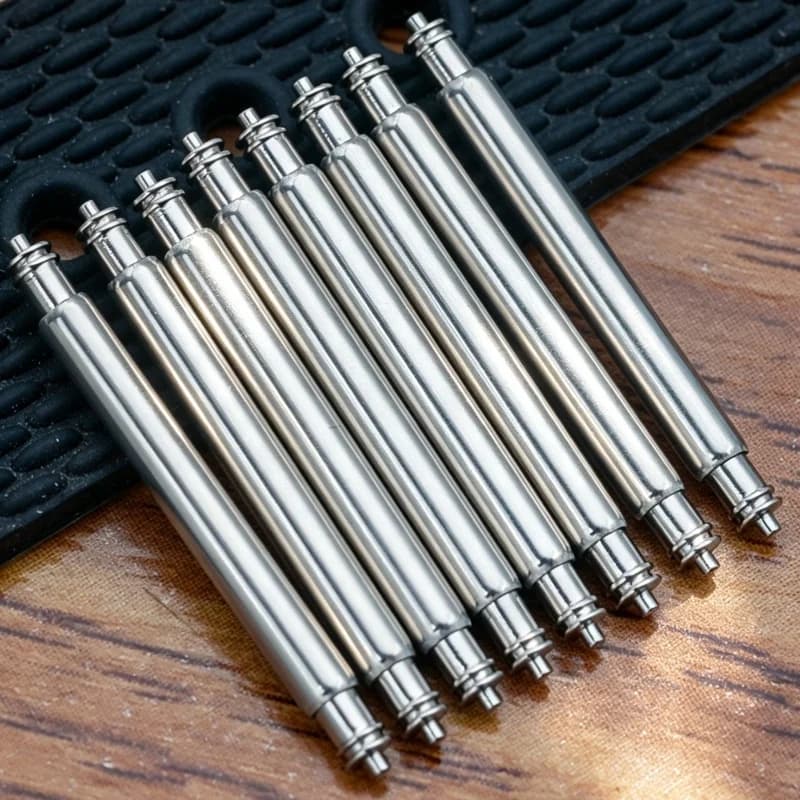 Barre a molla resistenti da 2,5 mm di spessore, adatte per cinturini da 16-26 mm, per la sostituzione del bracciale dell'orologio SKX007 SKX009