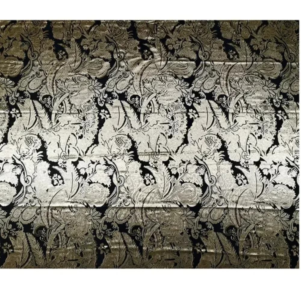 Jacquard Brocade Fabric Spring Autumn Dress Trench Coat Cotton Jacket European Brand Diy Sew Yarn-dyed Fabrics Cloth