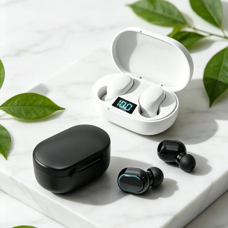 New TWS E6S wireless Bluetooth wireless headset with microphone noise reduction earplug headset