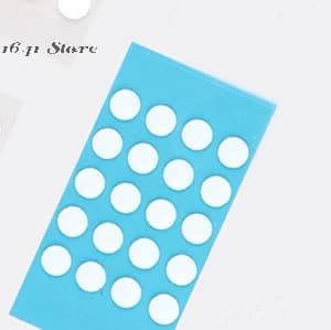 Pattini per mouse in PTFE resistenti all'usura universali Esports; Versione di controllo della velocità del ghiaccio con piccoli punti rotondi ultraraglidi, piedini scorrevoli per mouse fai da te.