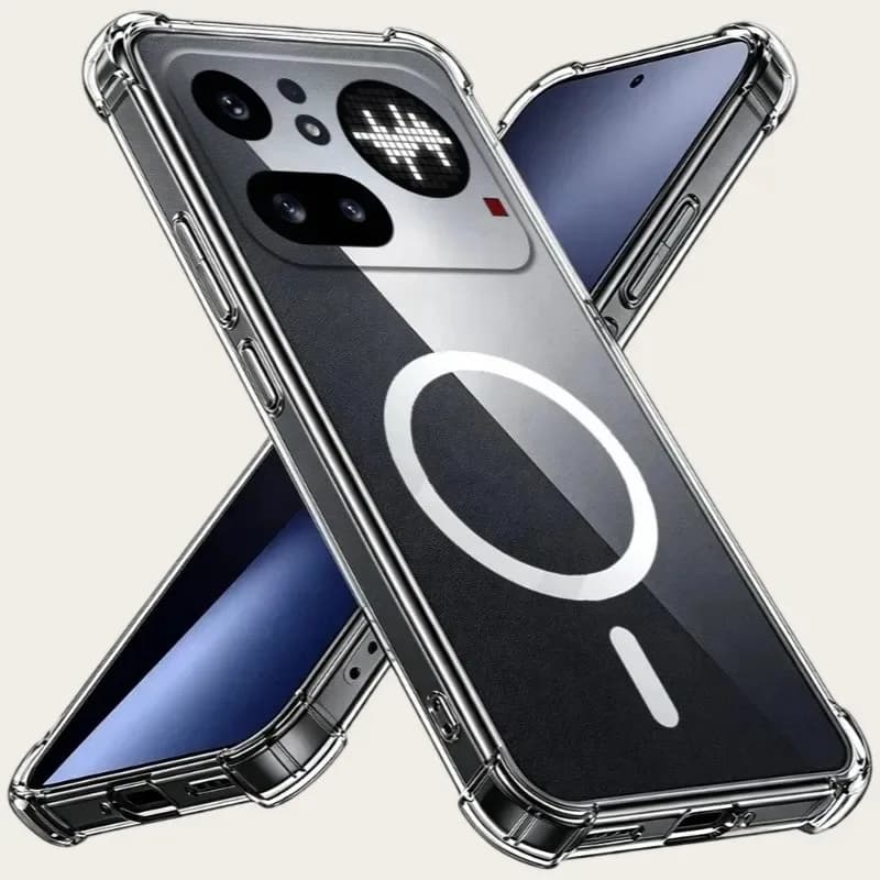 Skinlee For Nothing Phone 4A Pro phone airbag shockproof soft shell For Nothing Phone 4A Pro transparent magnetic cover