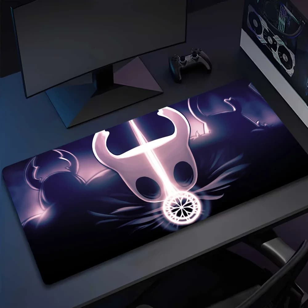 Knight Game Mouse Pad XXL Large Gaming Desk Mat Cartoon Character Design Non Slip Rubber Base for PC Laptop