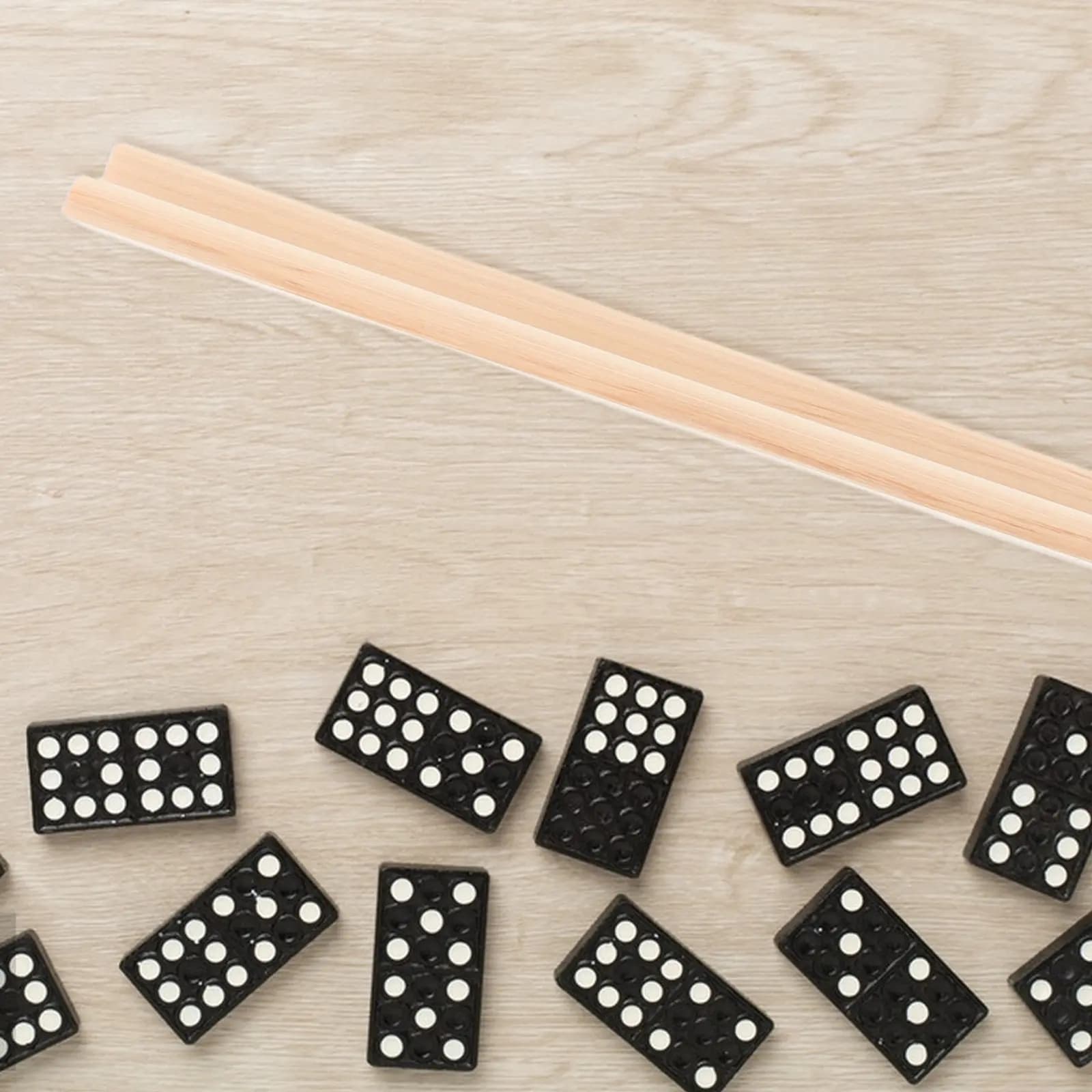 Set di 4 Supporti in Legno per Domino, Base Singola Non Finita, Porta Tessere, Accessori per Giochi da Tavolo, Mexican Train, Mahjong