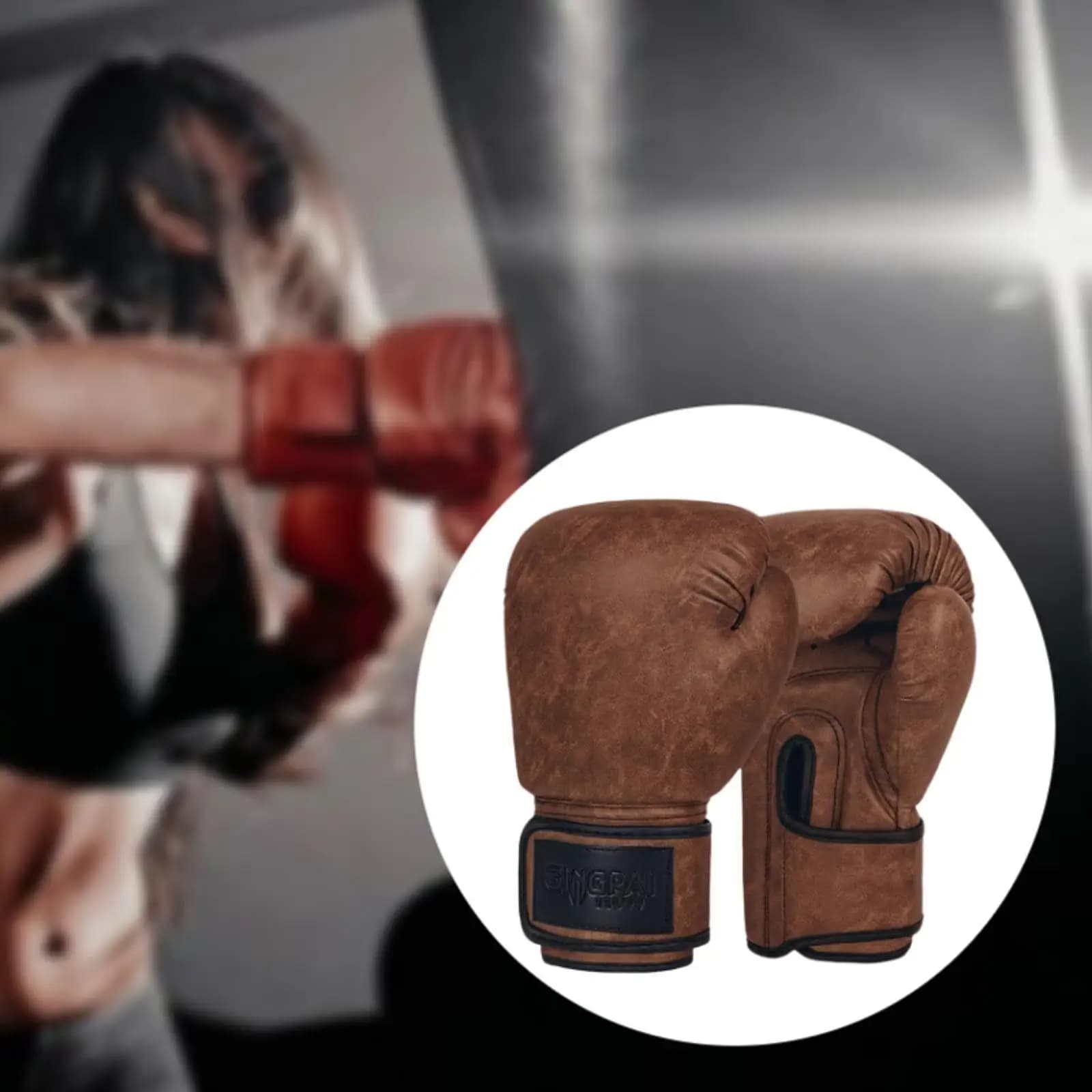 Boxing Gloves for Men and Women, Training Gloves with Urti Absorption for Kickboxing, Exercise and Grappling