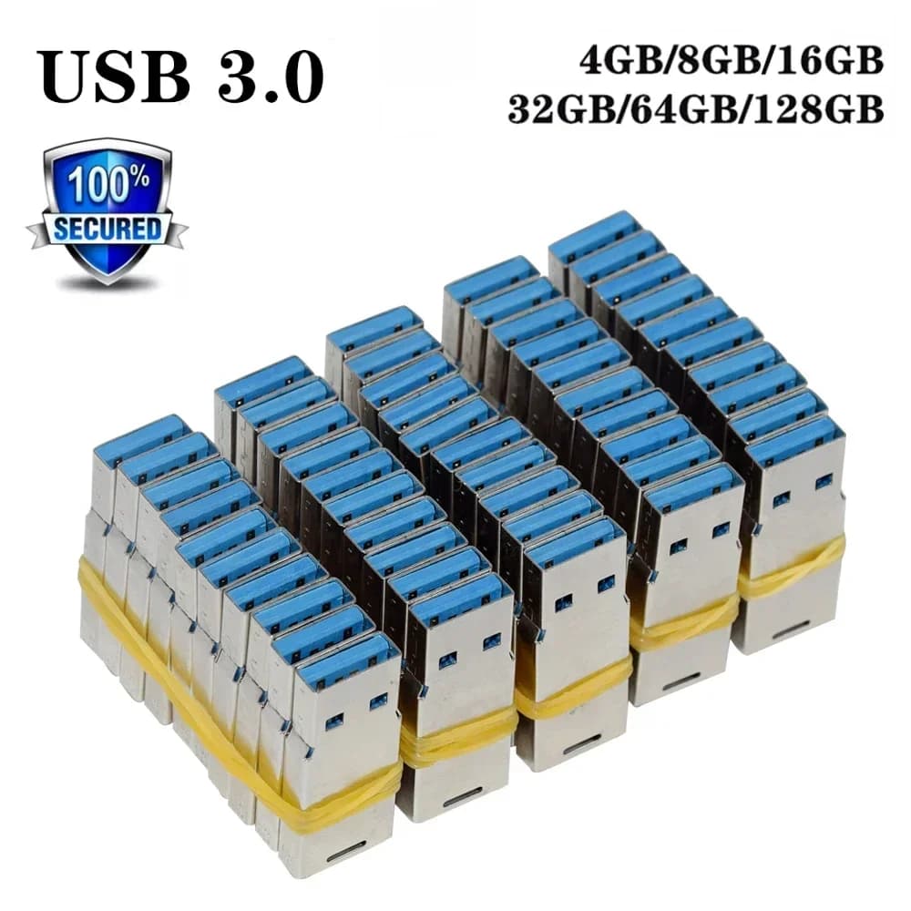 Usb 3.0 chip USB Flash Drive Pendrive 4GB 8GB 128GB 64GB 32GB Pen drive chip USB Flash Memory Stick chip all'ingrosso della fabbrica