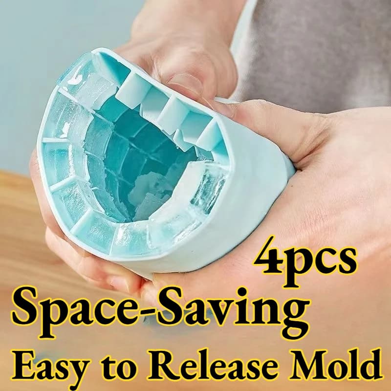 Stampo in silicone per ghiaccioli fai da te, resistente alle basse temperature, per uso domestico, moderno e semplice