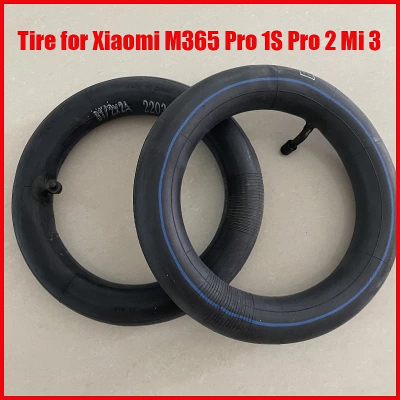 Pneumatico curvo per Xiaomi M365 Pro 1S Pro 2 Mi 2 Scooter elettrico tubo di gonfiaggio spesso accessori per pneumatici parte ruota da 8.5 pollici