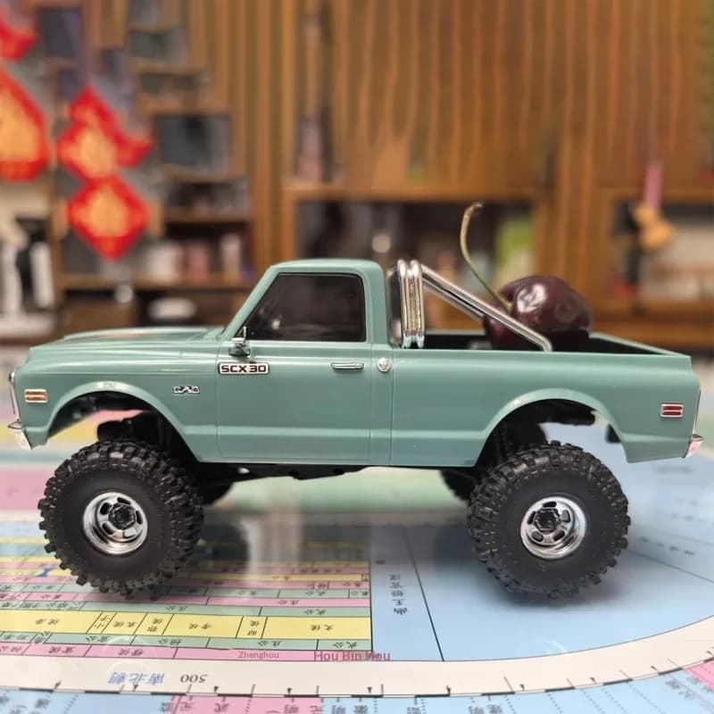 Axial SCX30 1/30 Simulated K10 RC Electric Brushed 4WD Off Road Climbing Pickup Truck Easy Portability Hobby For Adult