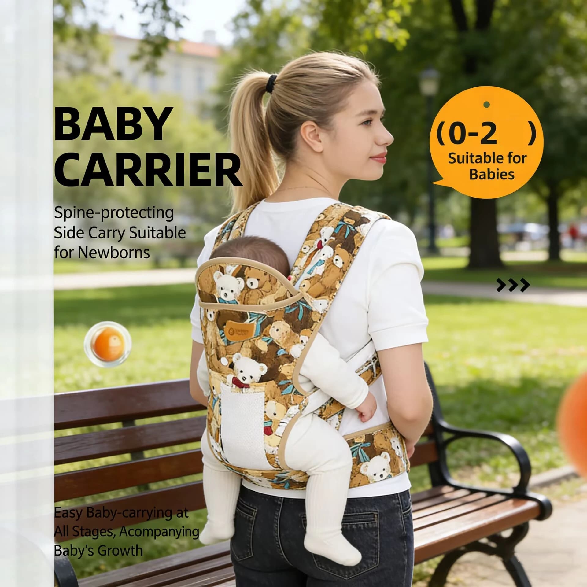 Baby Carrier Portable Toddler Wrap Hipseat Shoulder High Strap Infant Bag Adjustable Quality Sling Shoulders Multifunctional